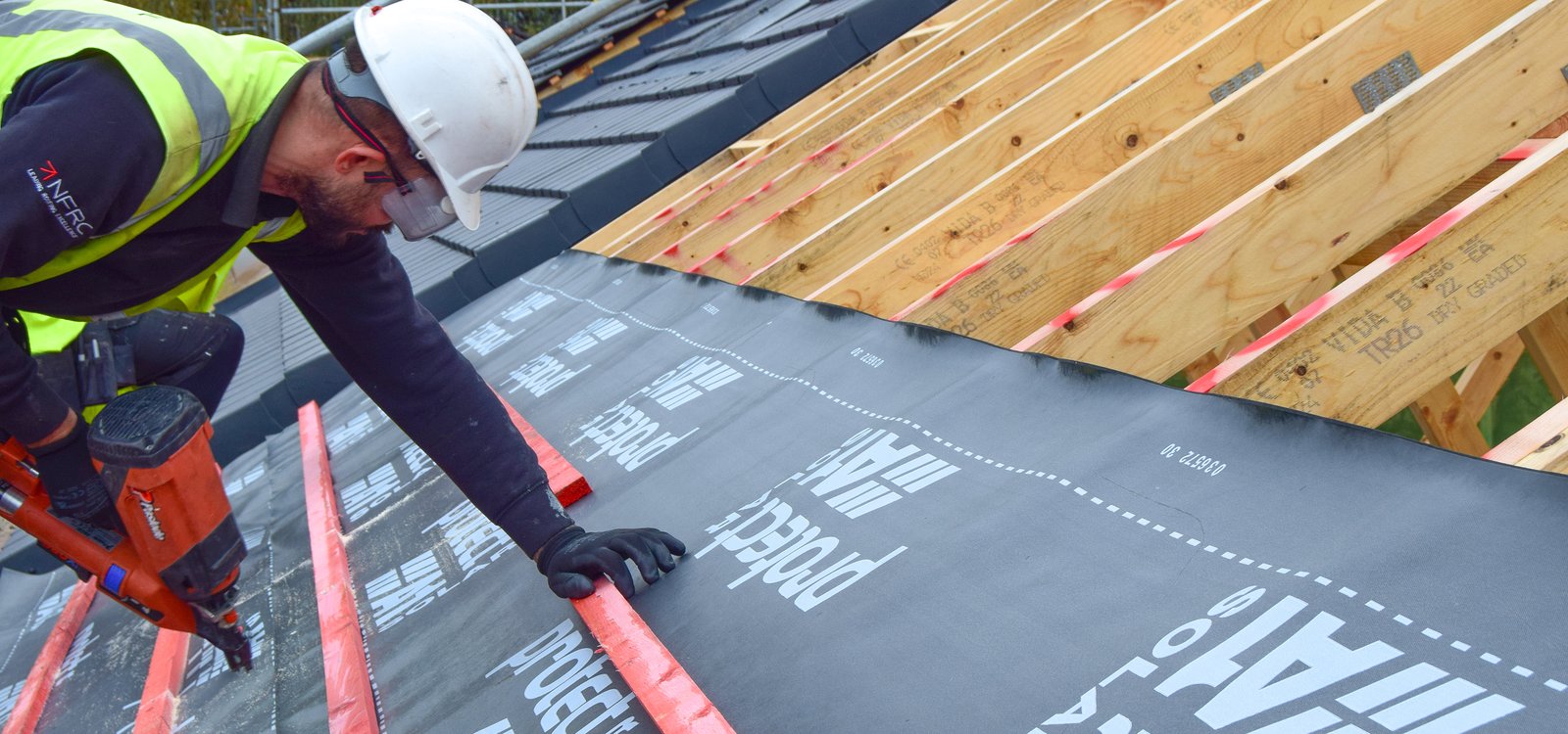 1. Installing Protect A1 Solar roofing underlay_Samlet Road