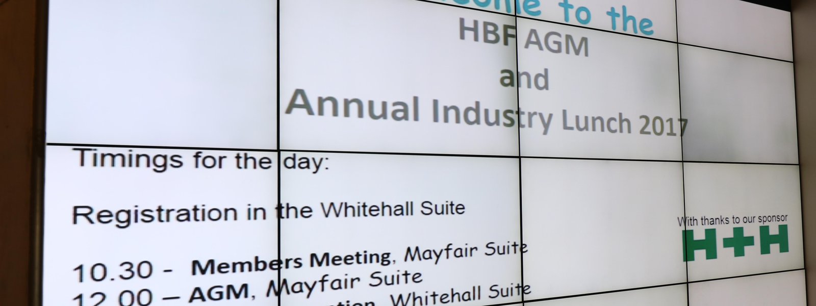 HBF AGM and Annual Lunch