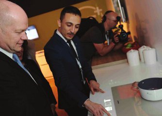 William Hague celebrates Beko's 25th birthday