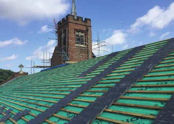 Roofshield preserves historic church