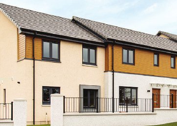 Timber cladding adds finishing touch