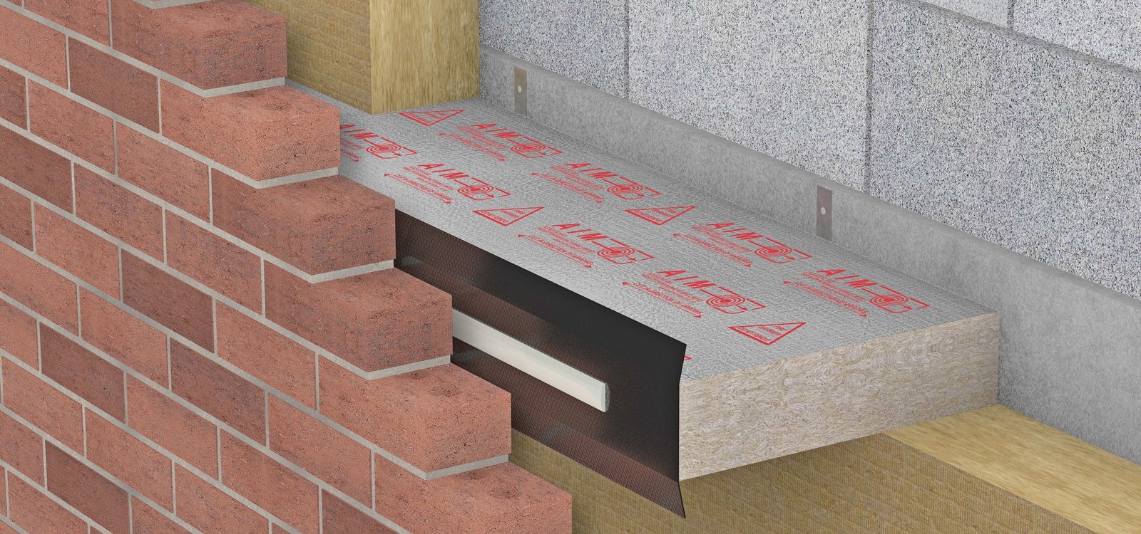 AIM Wall Cavity Barrier (Red Edition) Zero Compression