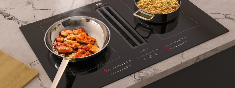 Beko vented induction hob