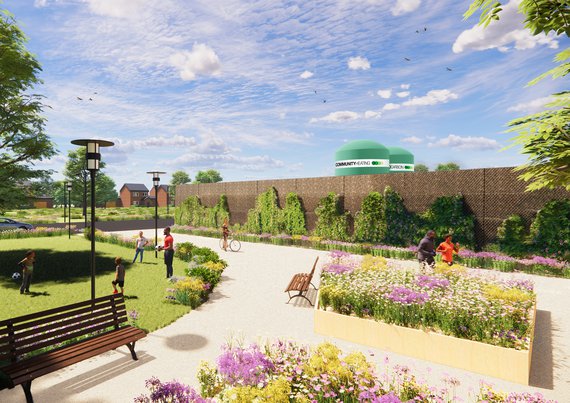 Community heat hub
