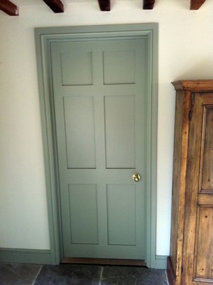 Green Fire Door