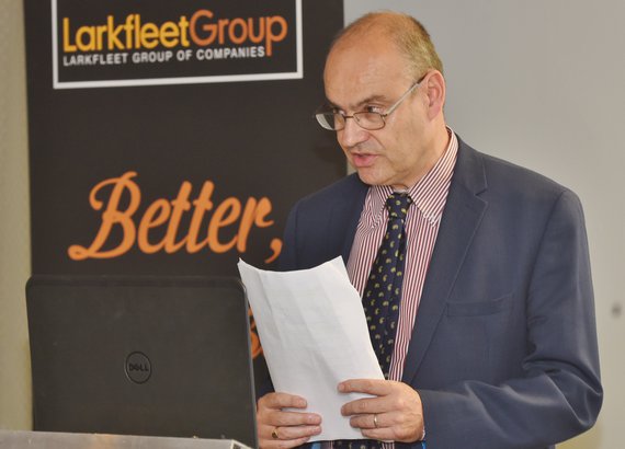 Karl Hick speaking