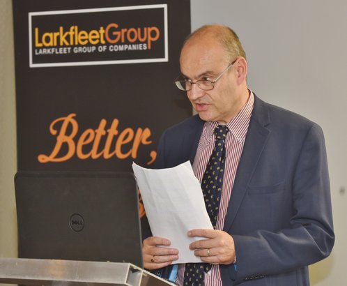 Karl Hick speaking