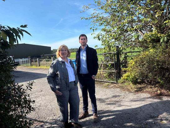 Kate Tait and Elliott Lawley launch Tara Strategic Land lr