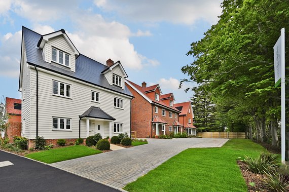 Mayflower Meadow street scene, West Sussexjpg