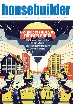 September 25 housebuilder magazine cover