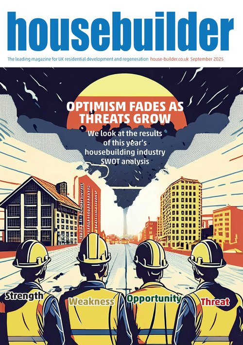 September 25 housebuilder magazine cover