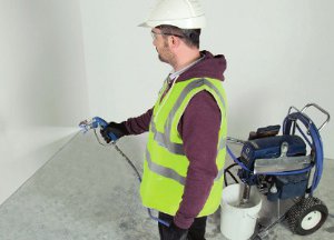 Knauf boosts airless readymix plaster range