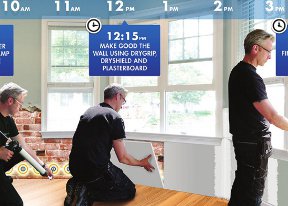 Swift response to damp gets BBA approval