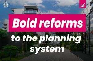 More planning reform